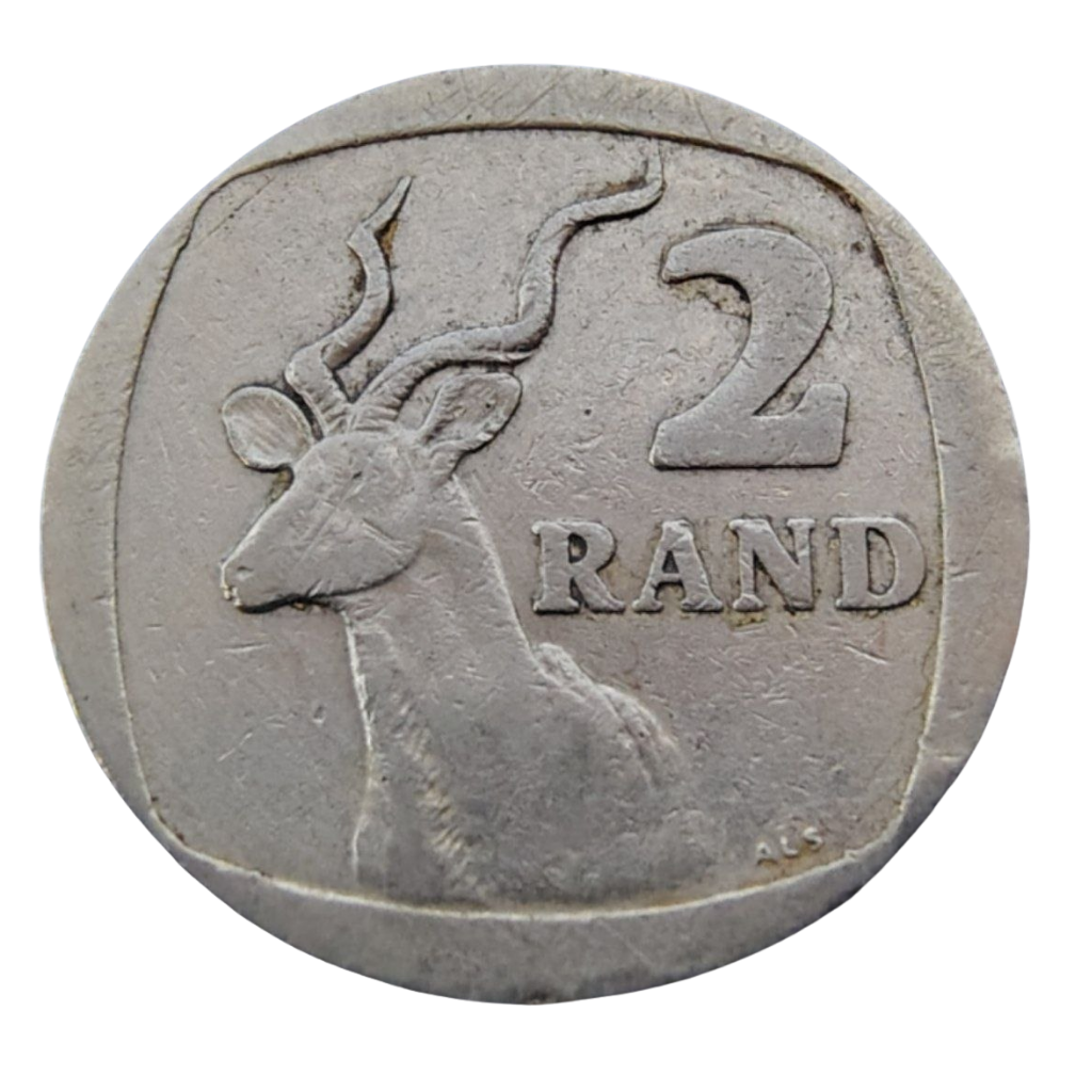 Moeda de 2 Rand 2000 – África do Sul
