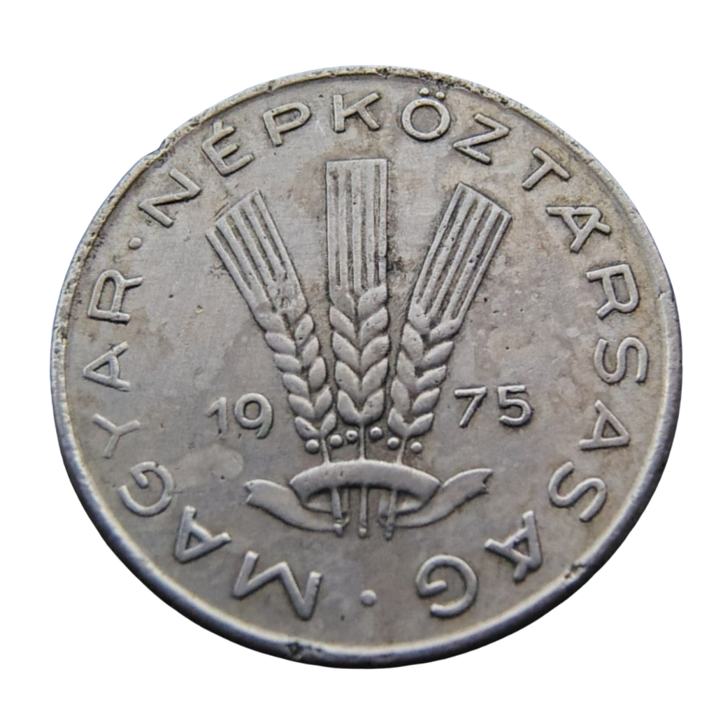 Moeda de 20 Fillér 1975 – Hungria
