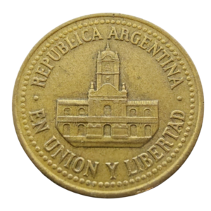 Moeda de 25 Centavos 1992 – Argentina