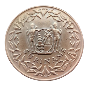Moeda de 250 Cêntimos – 1989 – Suriname