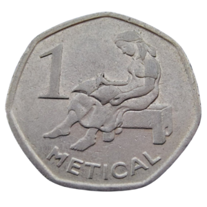 Moeda de 1 Metical 2006 – Moçambique