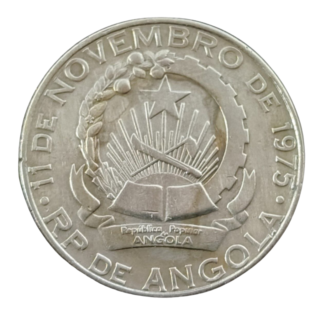 Moeda de 10 Kwanzas 1975 – Angola