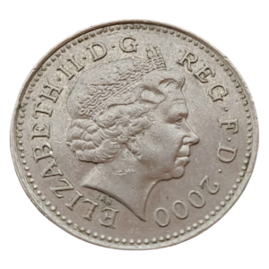 Moeda de 10 Pence  2000 – Reino Unido