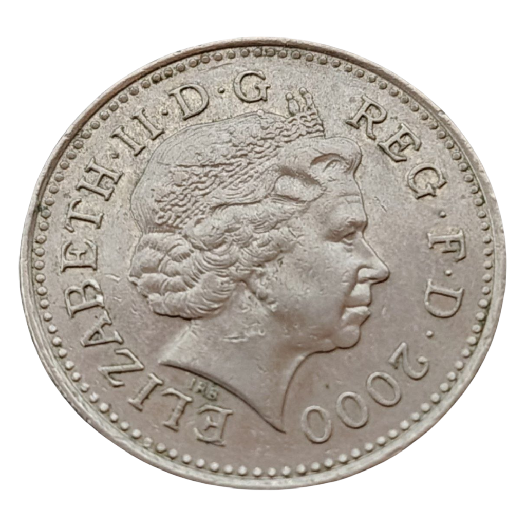 Moeda de 10 Pence 2000 – Reino Unido