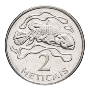 Moeda de 2 Meticais 2006 - Moçambique