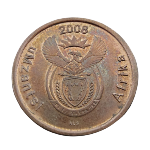 Moeda de 5 Cêntimos  2008 – África do Sul