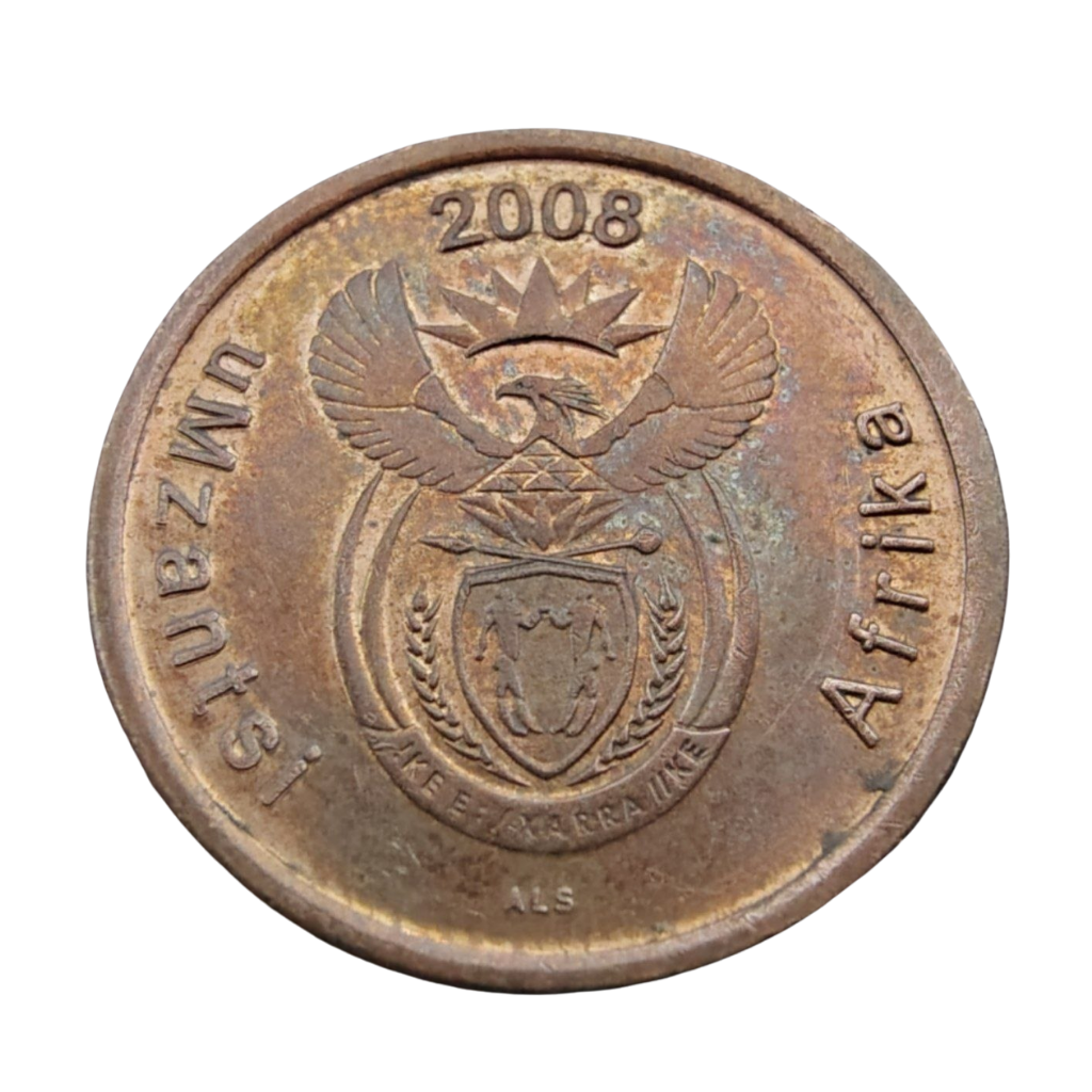 Moeda de 5 Cêntimos 2008 – África do Sul