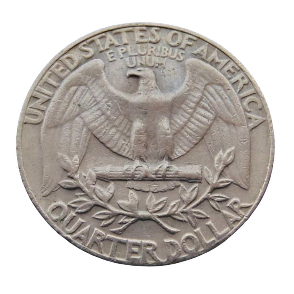 Moeda Quarter Dólar 1973 - EUA - Imagem 2
